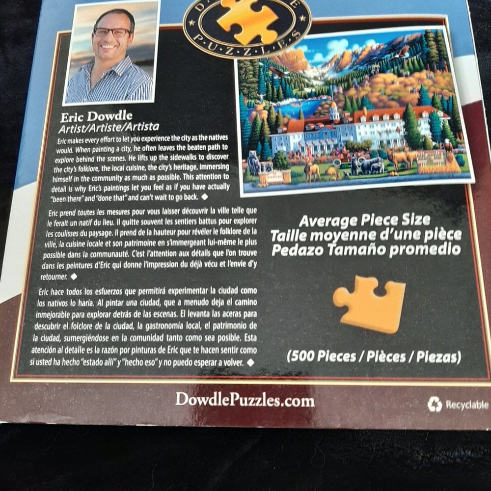 ๐คHP๐ค DOWDLE Rocky Mountain National Park Puzzle - Picture 4 of 6